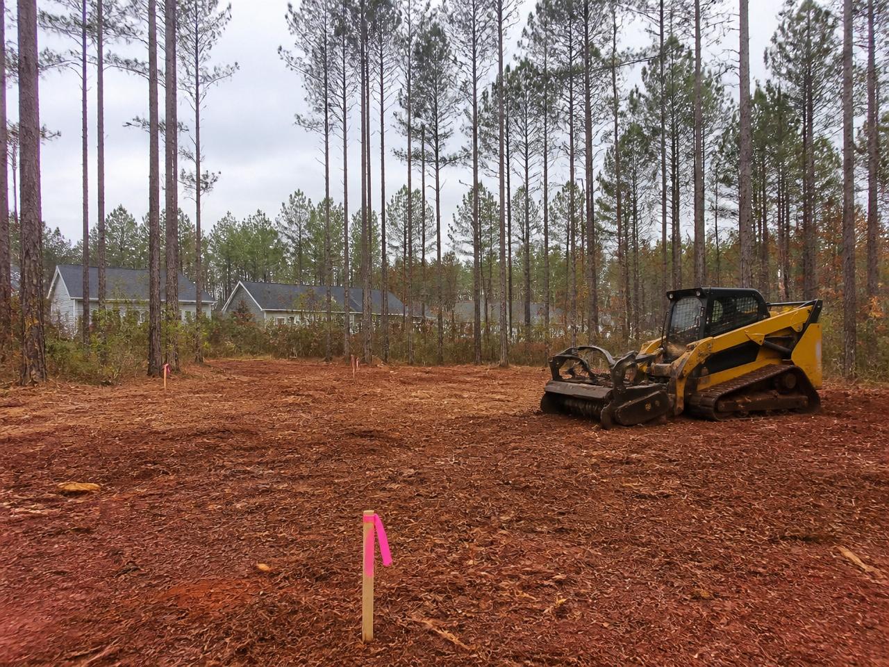 Site Prep in Moore County, NC